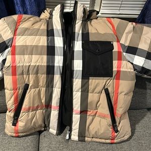 Reversible burberry coat